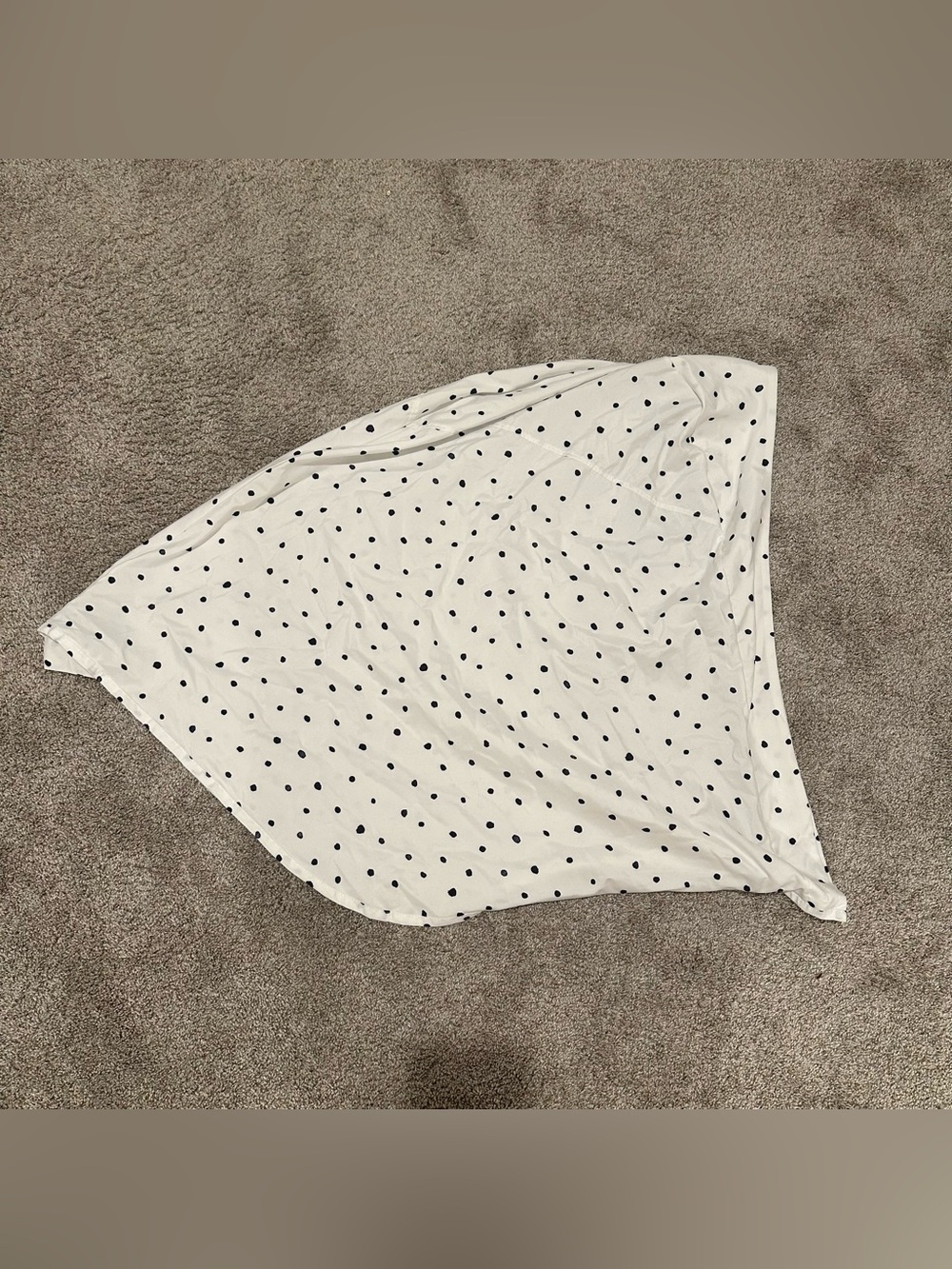 LOVEVERY Black White Polka Dot Replacement Tent Cover Accessory Only